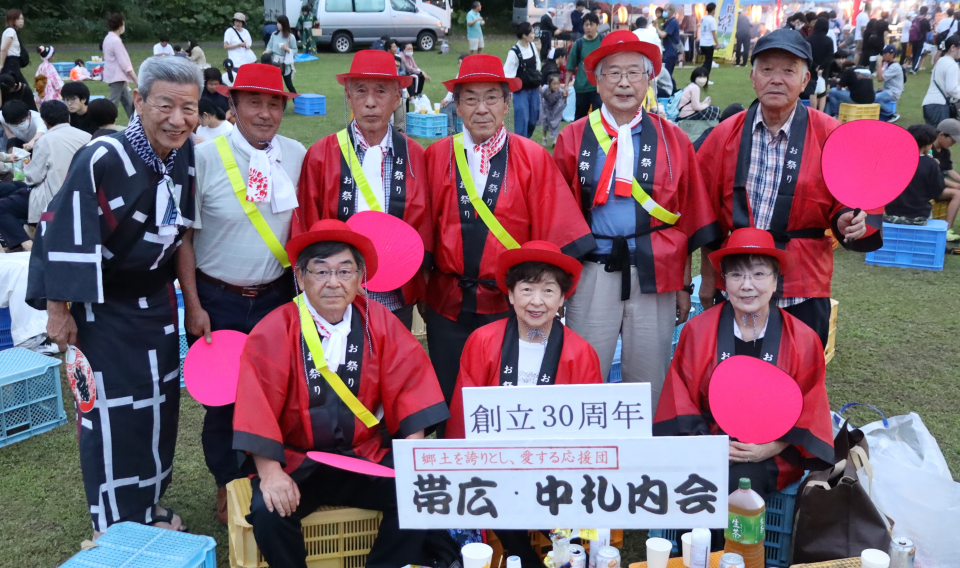 令和5年村民盆踊り集合写真