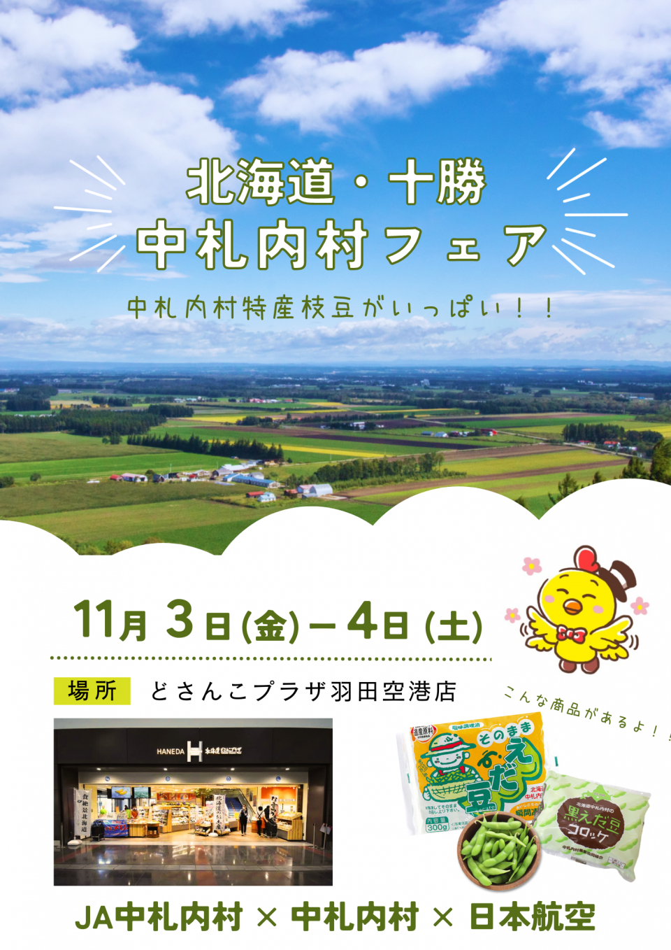 どさんこプラザチラシ