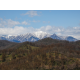 日高山脈側