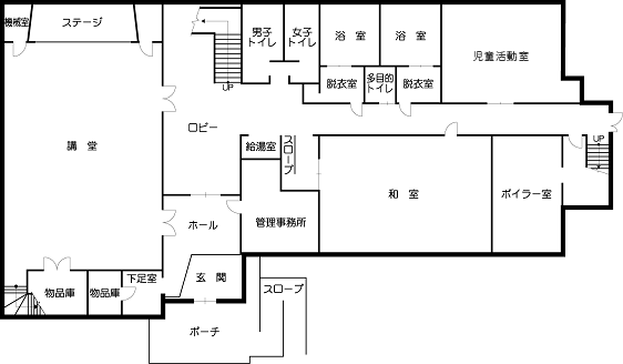 上札内交流館図面